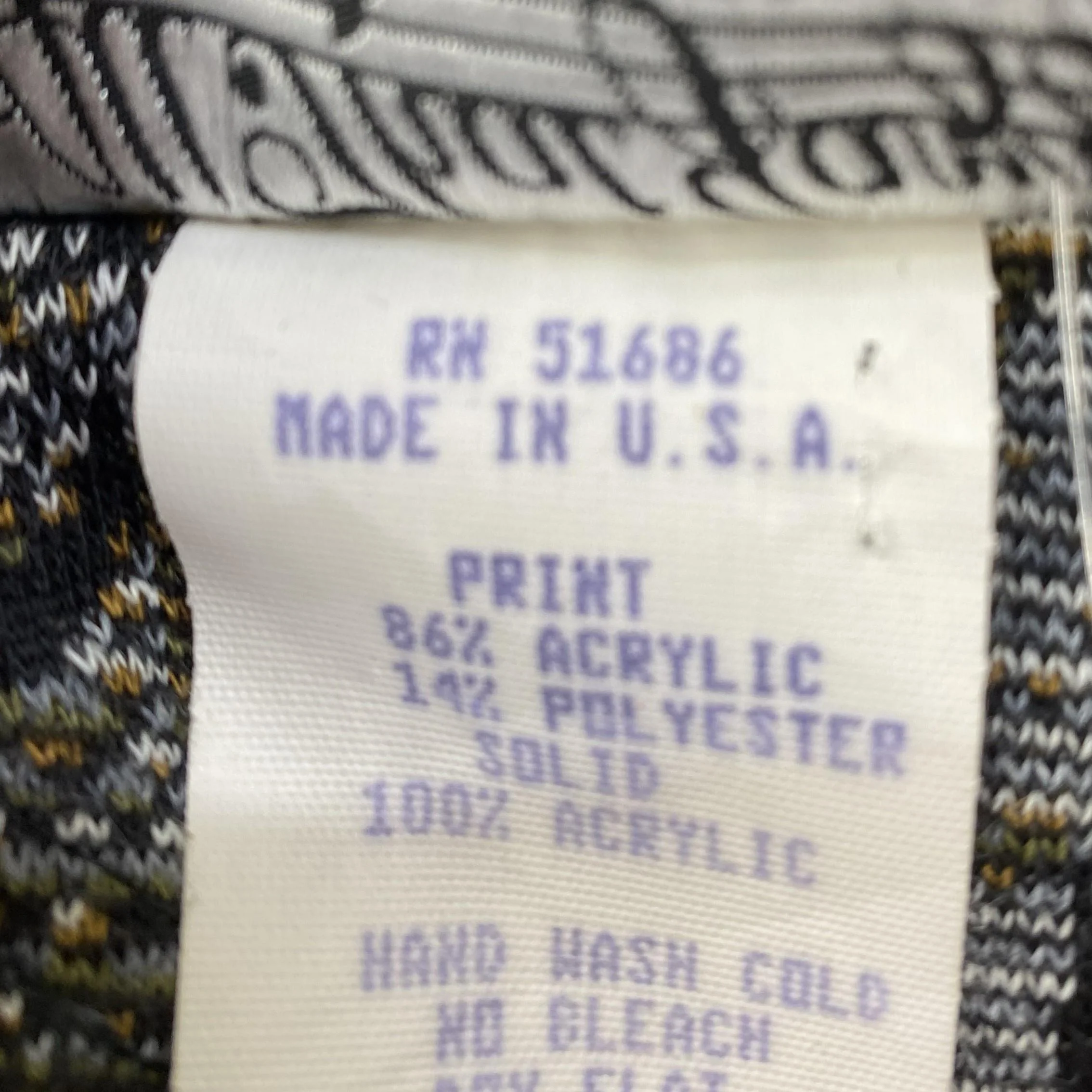 Vintage Gray Print Mini Dress - Image 4