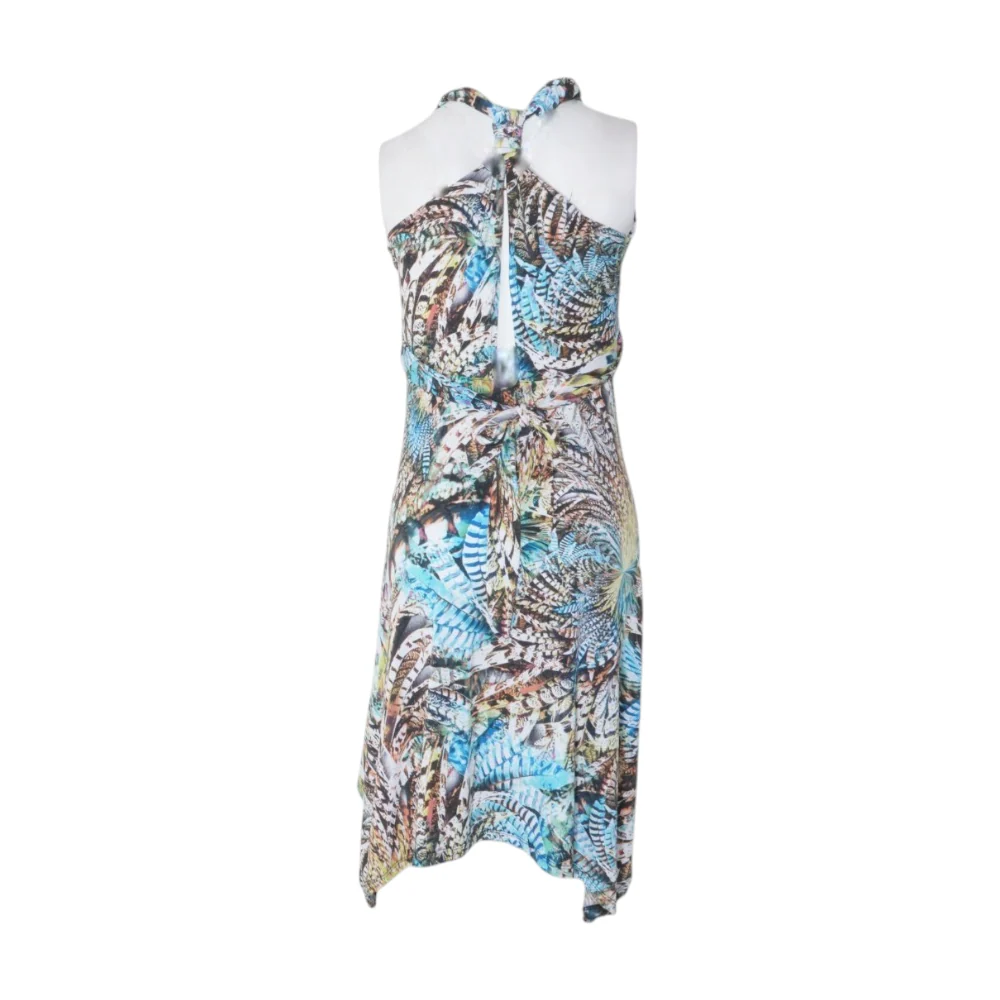 Multi Abstract Midi Dress - Image 2