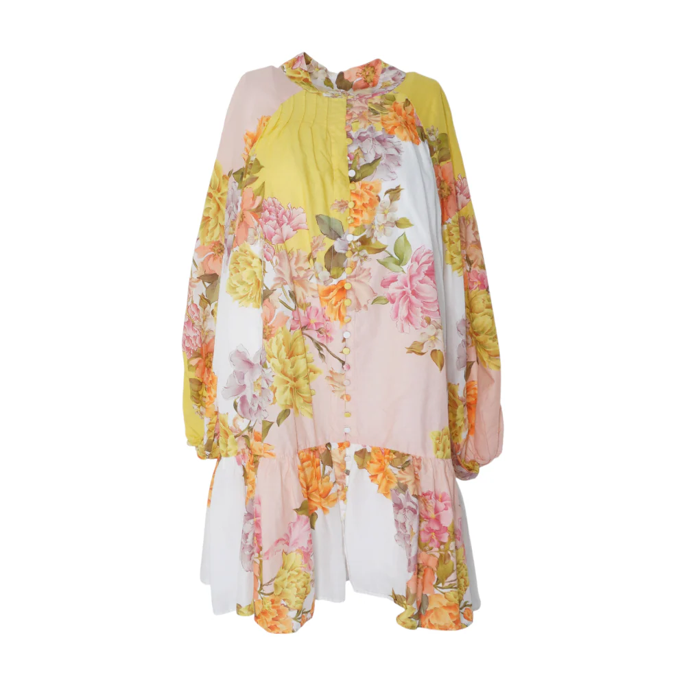 Multi Floral Mini Dress