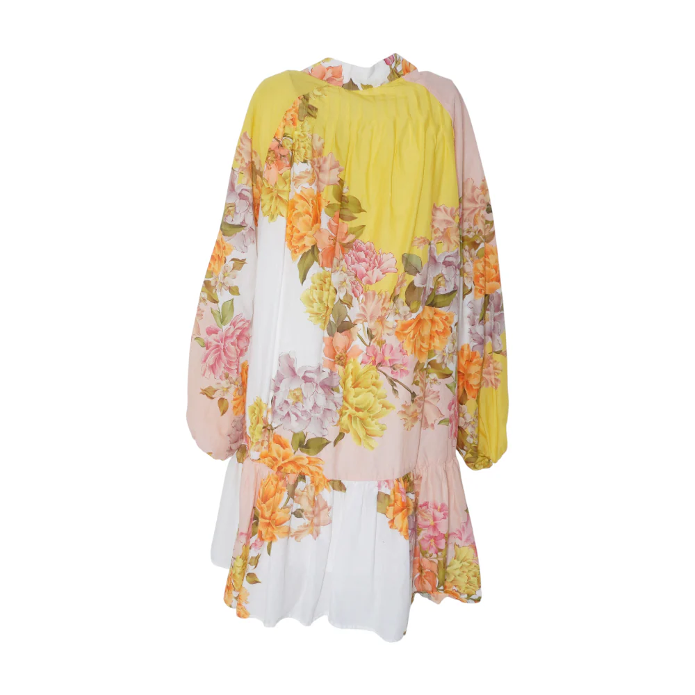 Multi Floral Mini Dress - Image 2