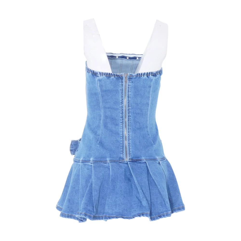 Blue Mini Dress - Image 2