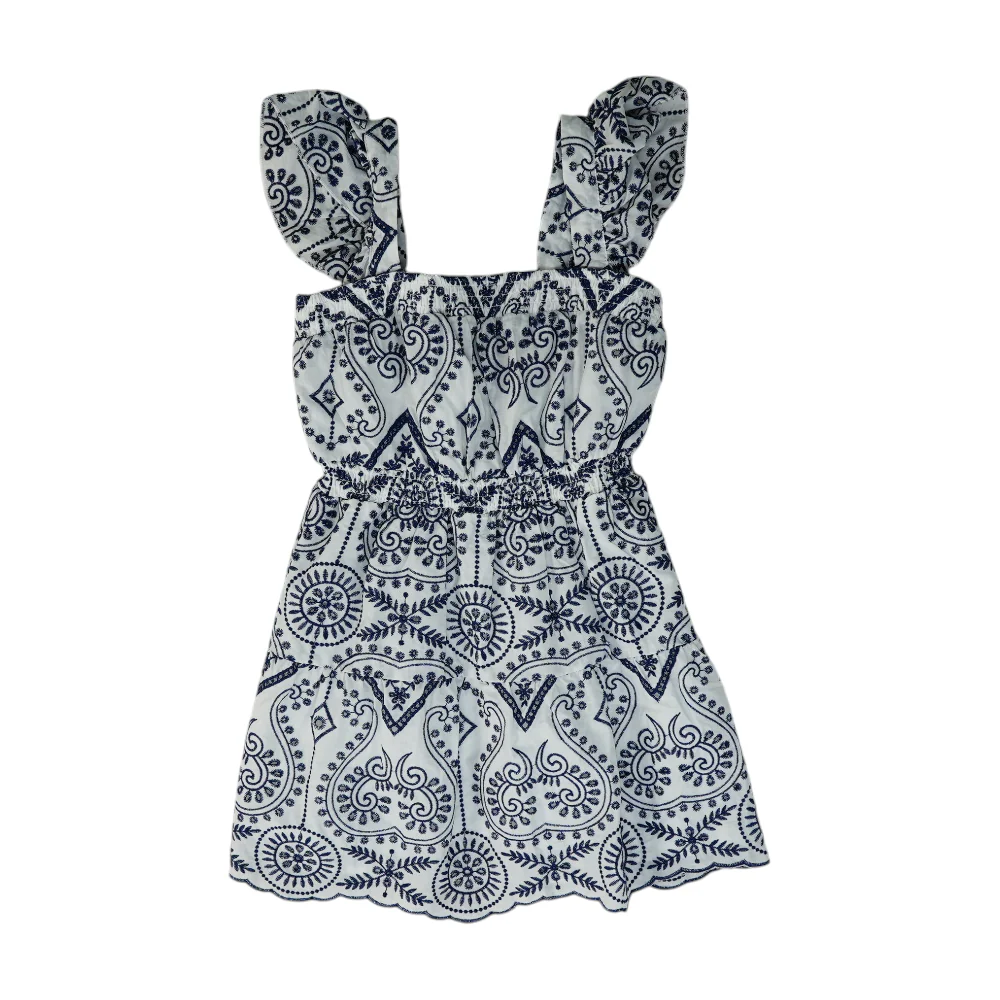 White Graphic Dress