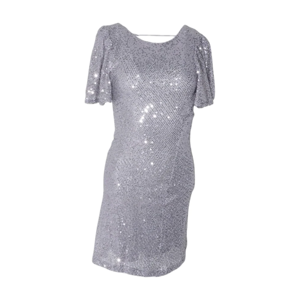 Silver Mini Dress