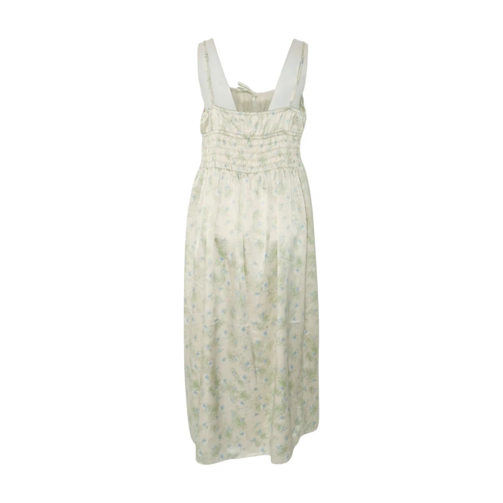 Green Floral Midi Dress - Image 2