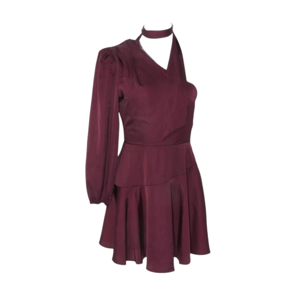 Maroon Mini Dress