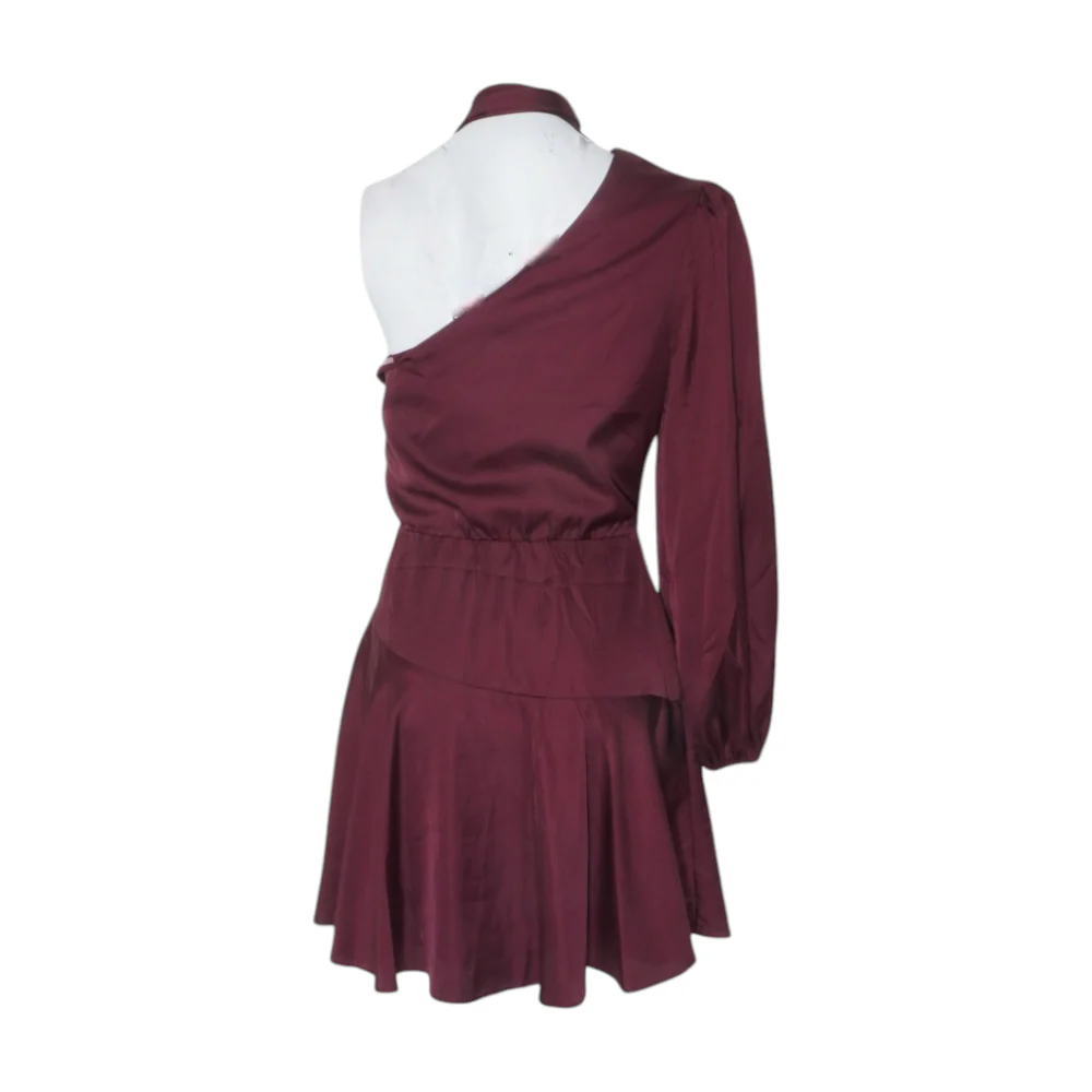 Maroon Mini Dress - Image 2