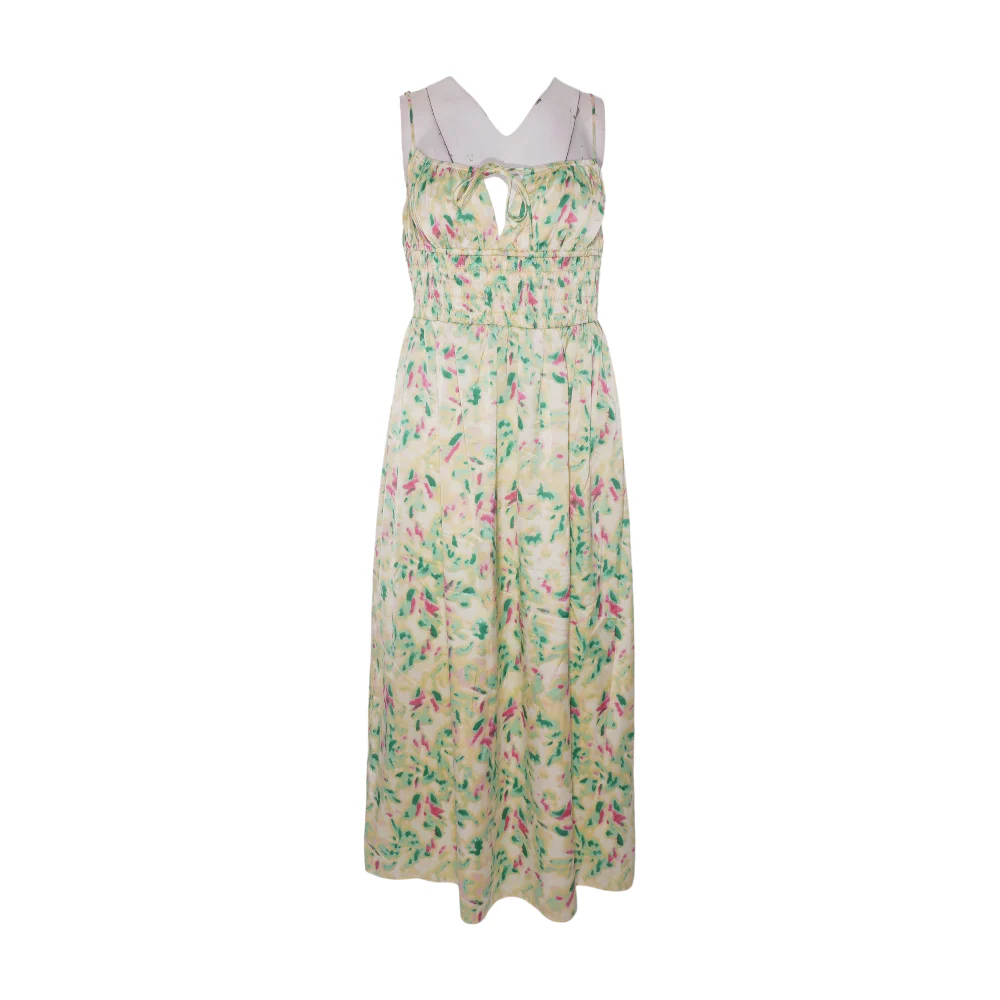 Multi Print Midi Dress