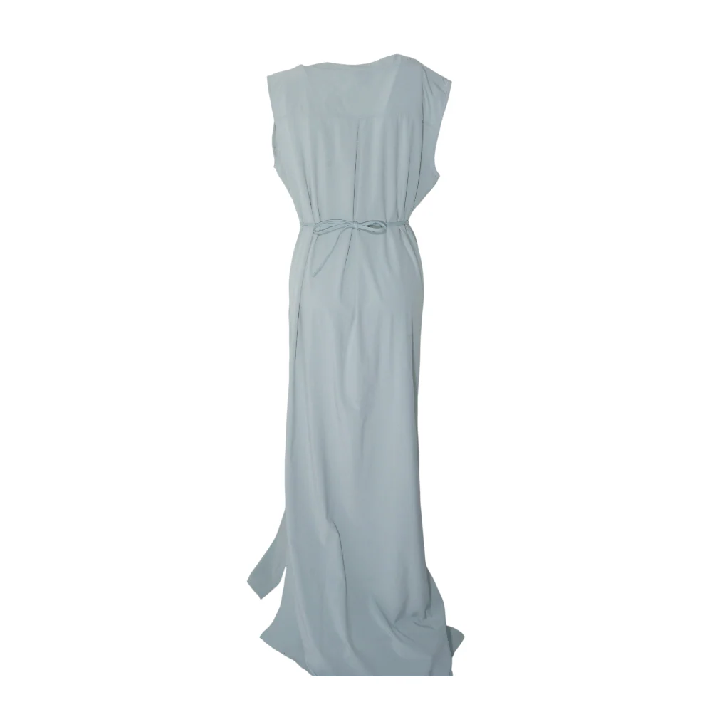 Gray Maxi Dress - Image 2