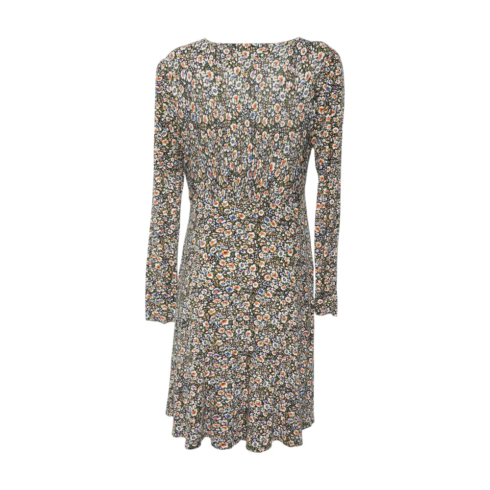 Black Long Floral Midi Dress - Image 2