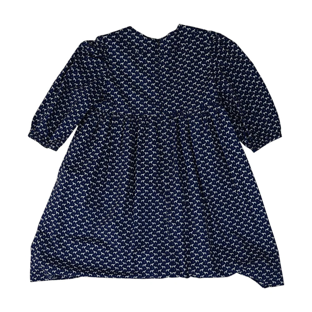 Navy Graphic Dress - Image 2
