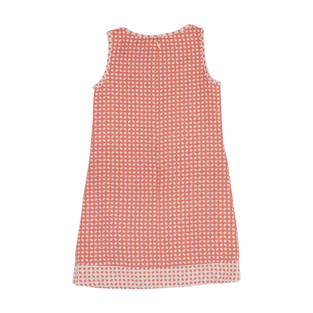 Coral Geometric Dress - Image 2