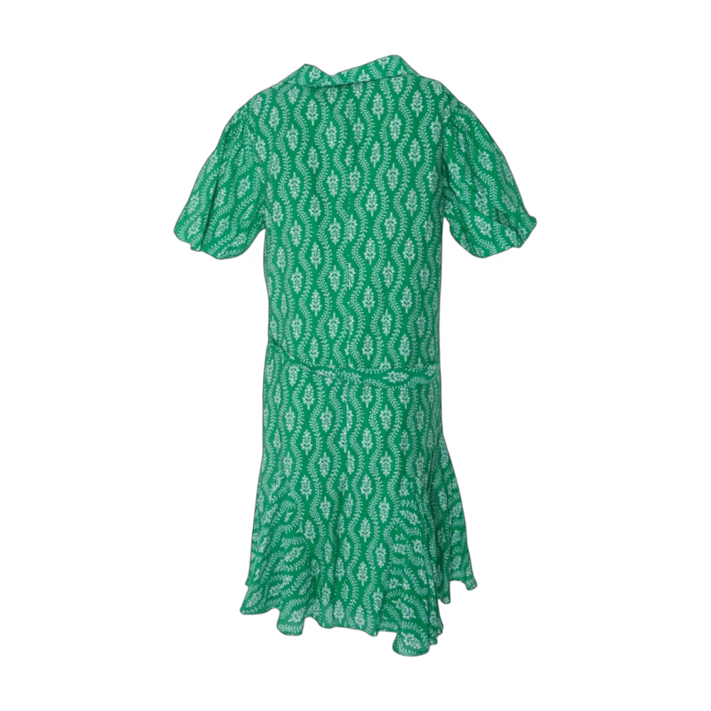 Green Floral Midi Dress - Image 2