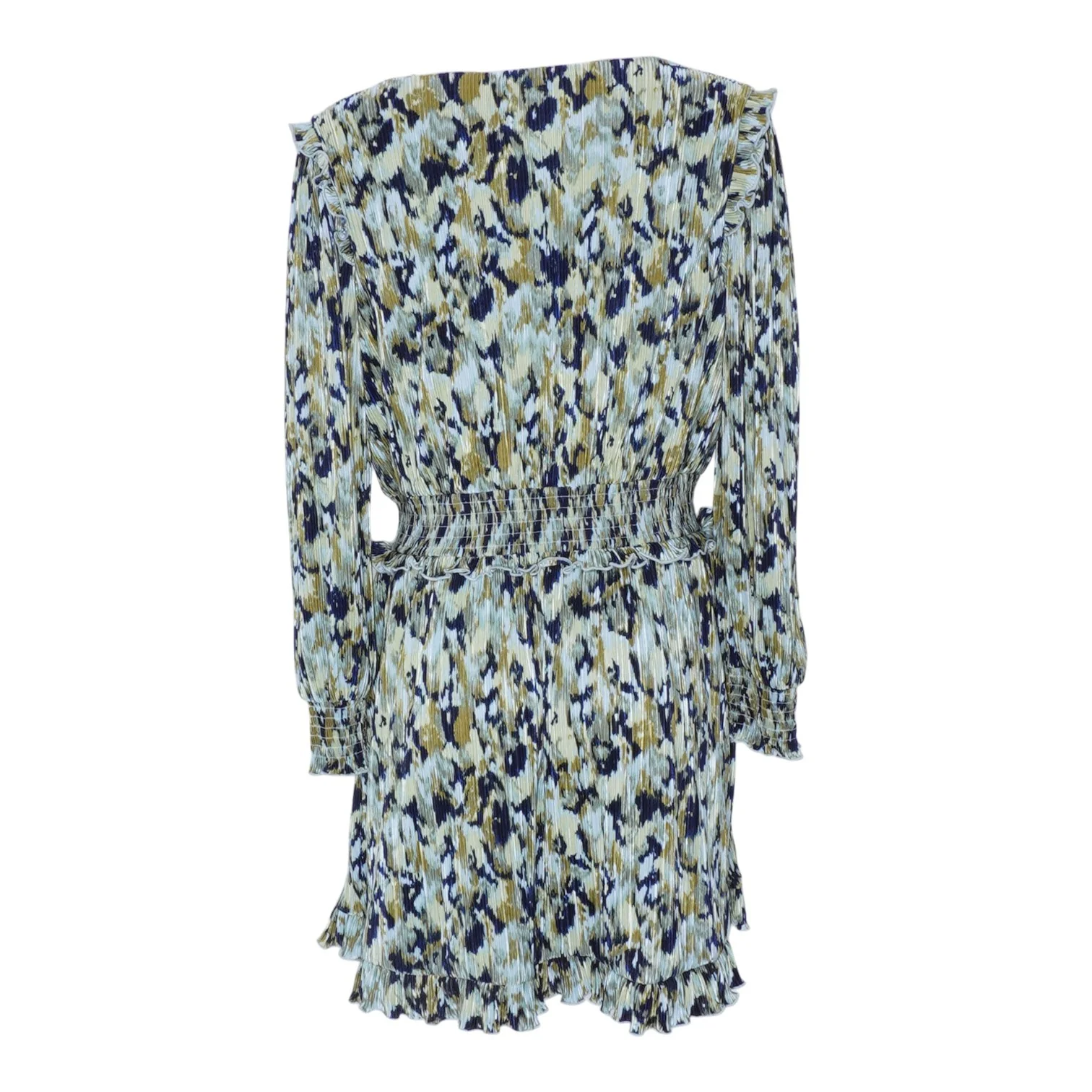 Green Print Mini Dress - Image 2