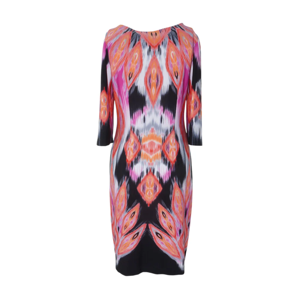 Multi Abstract Mini Dress - Image 2