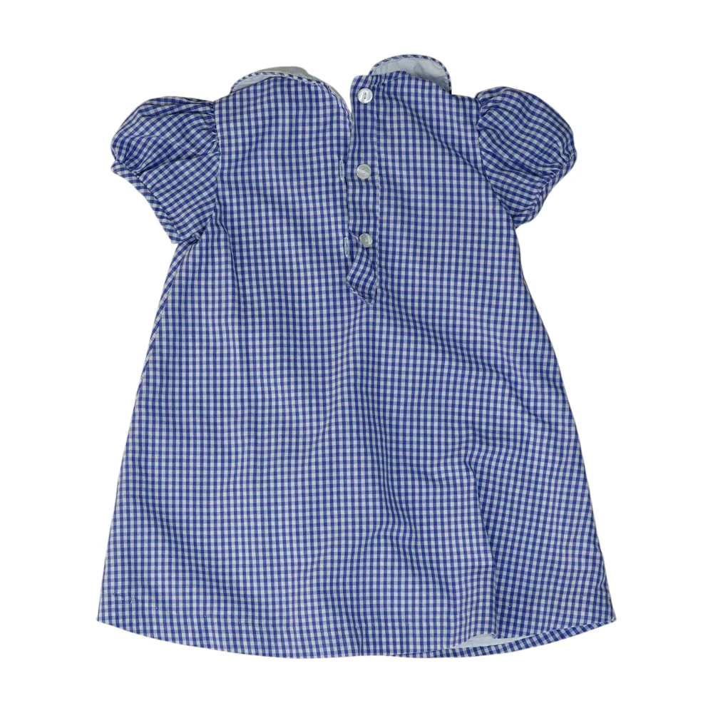Blue Check Dress - Image 2