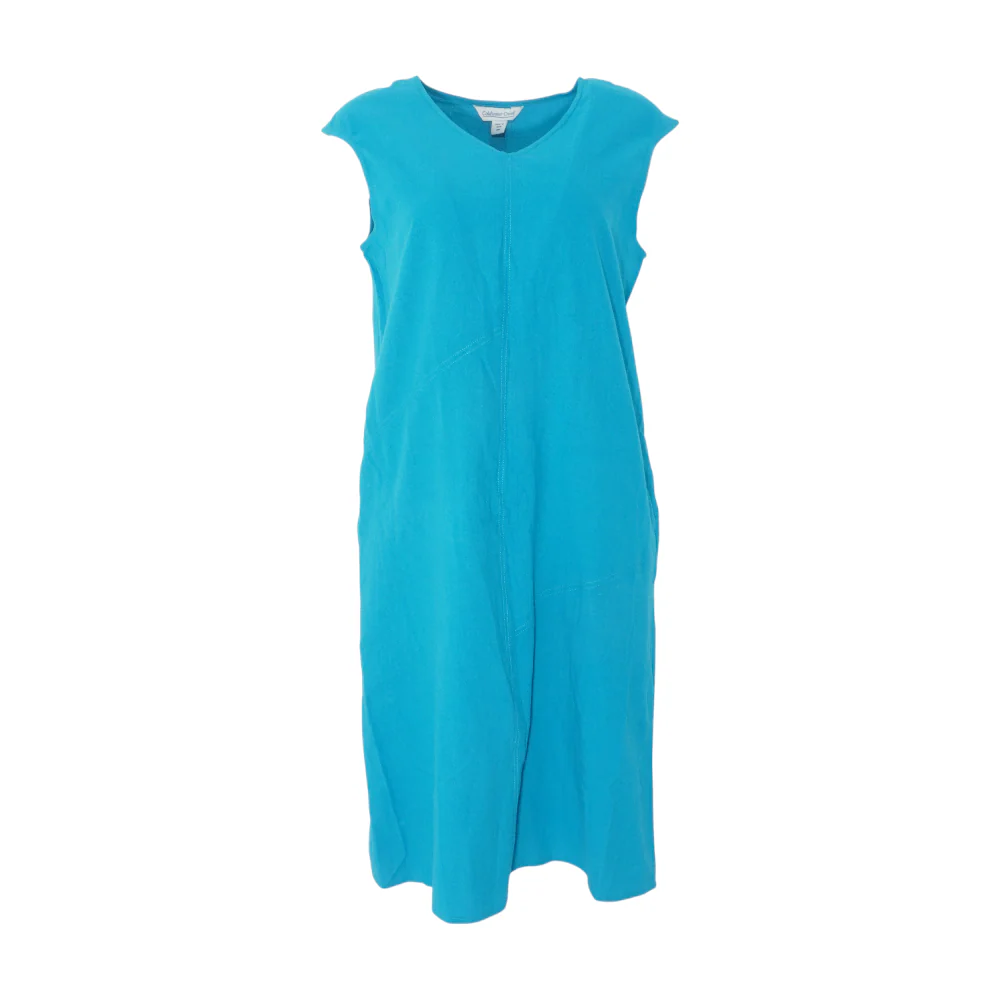 Turquoise Petite Midi Dress
