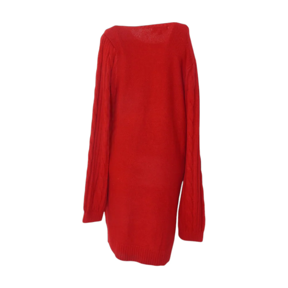 Red Midi Dress - Image 2