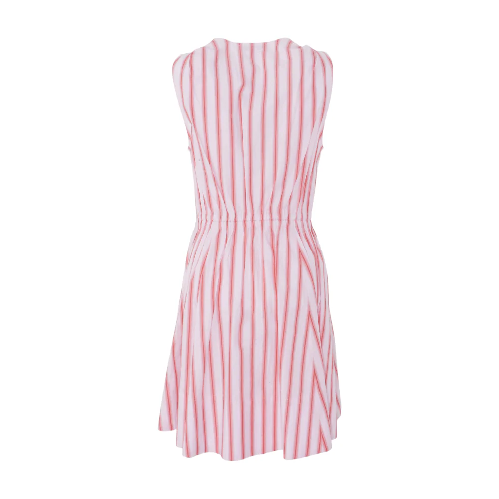 Pink Striped Mini Dress - Image 2