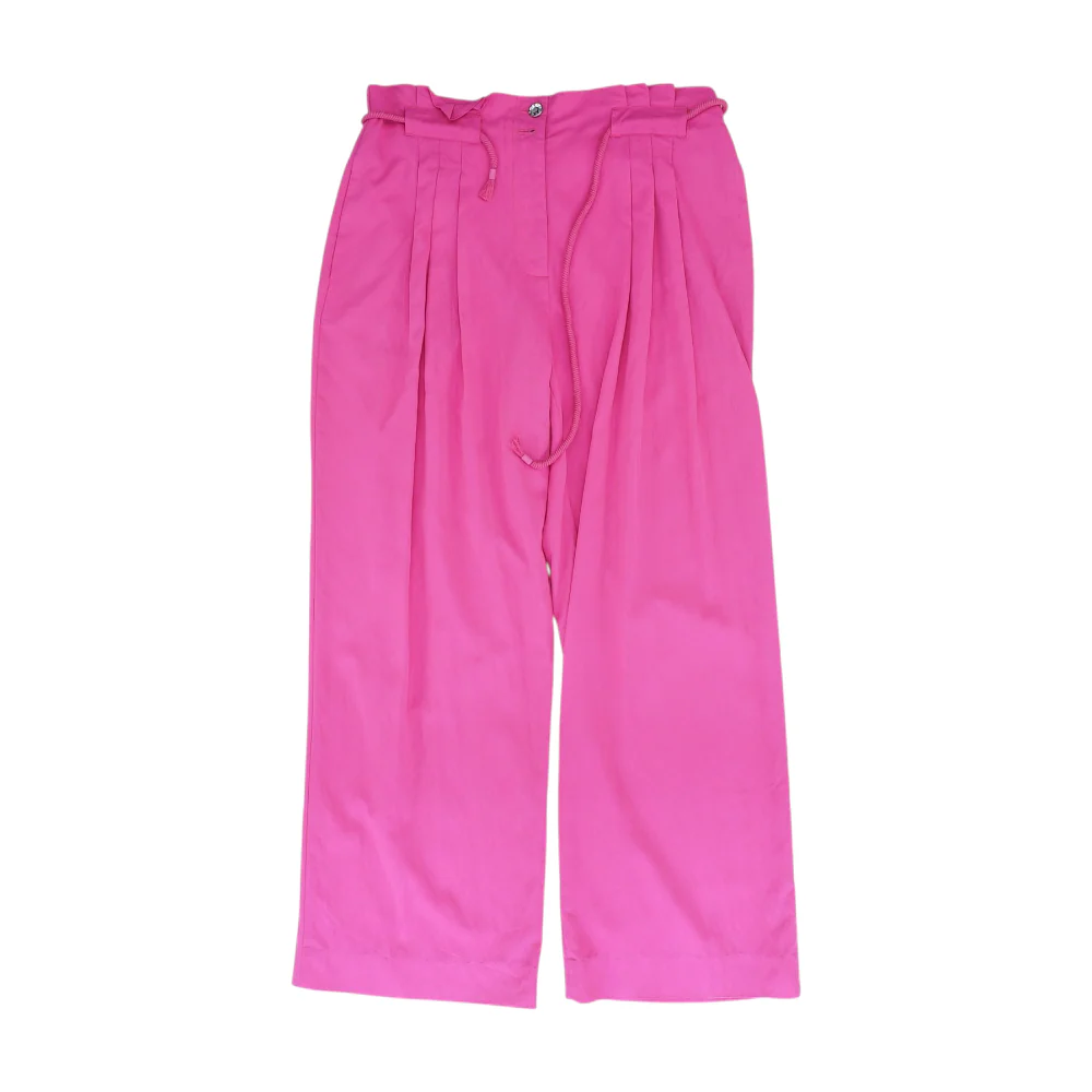 Pink Wide Leg Pants