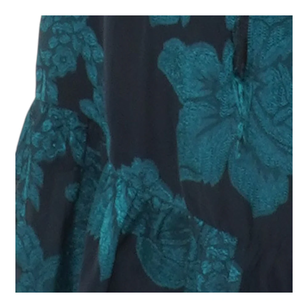 Green Floral Midi Dress - Image 3