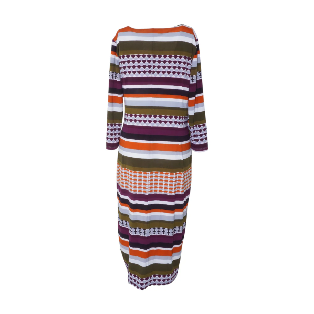 Multi Plus Striped Maxi Dress - Image 2