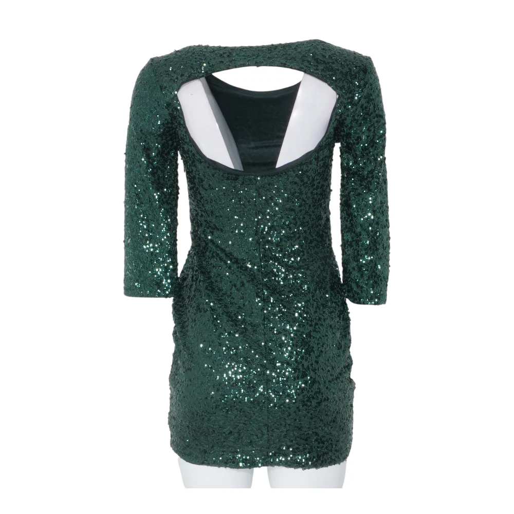 Green Mini Dress - Image 2