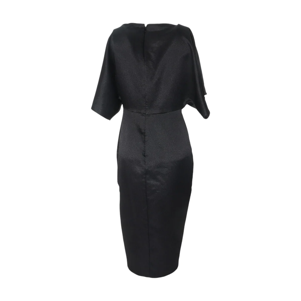 Black Midi Dress - Image 2