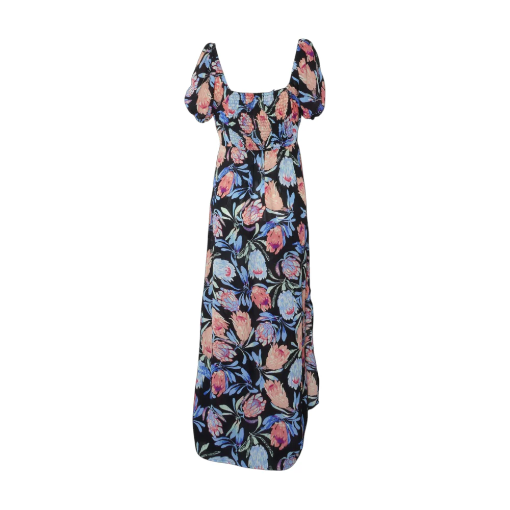 Black Floral Maxi Dress - Image 2