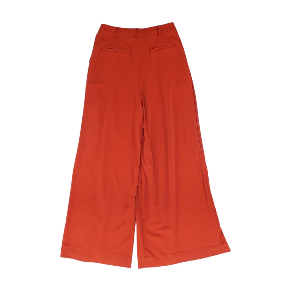 Red Wide Leg Pants - Image 2