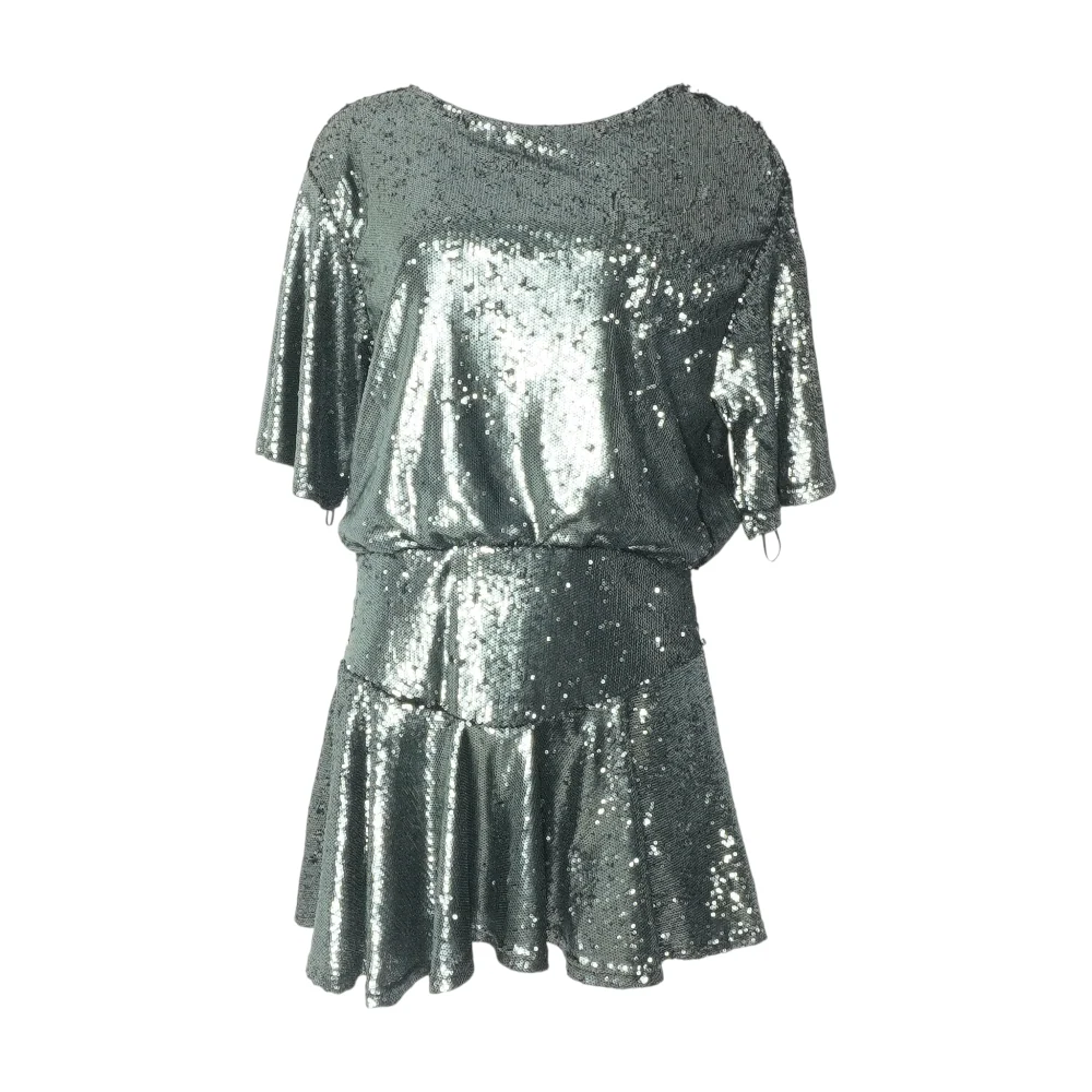 Gray Mini Dress