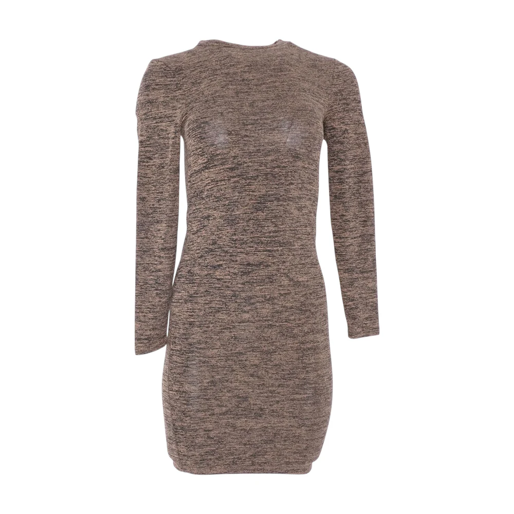 Brown Mini Dress