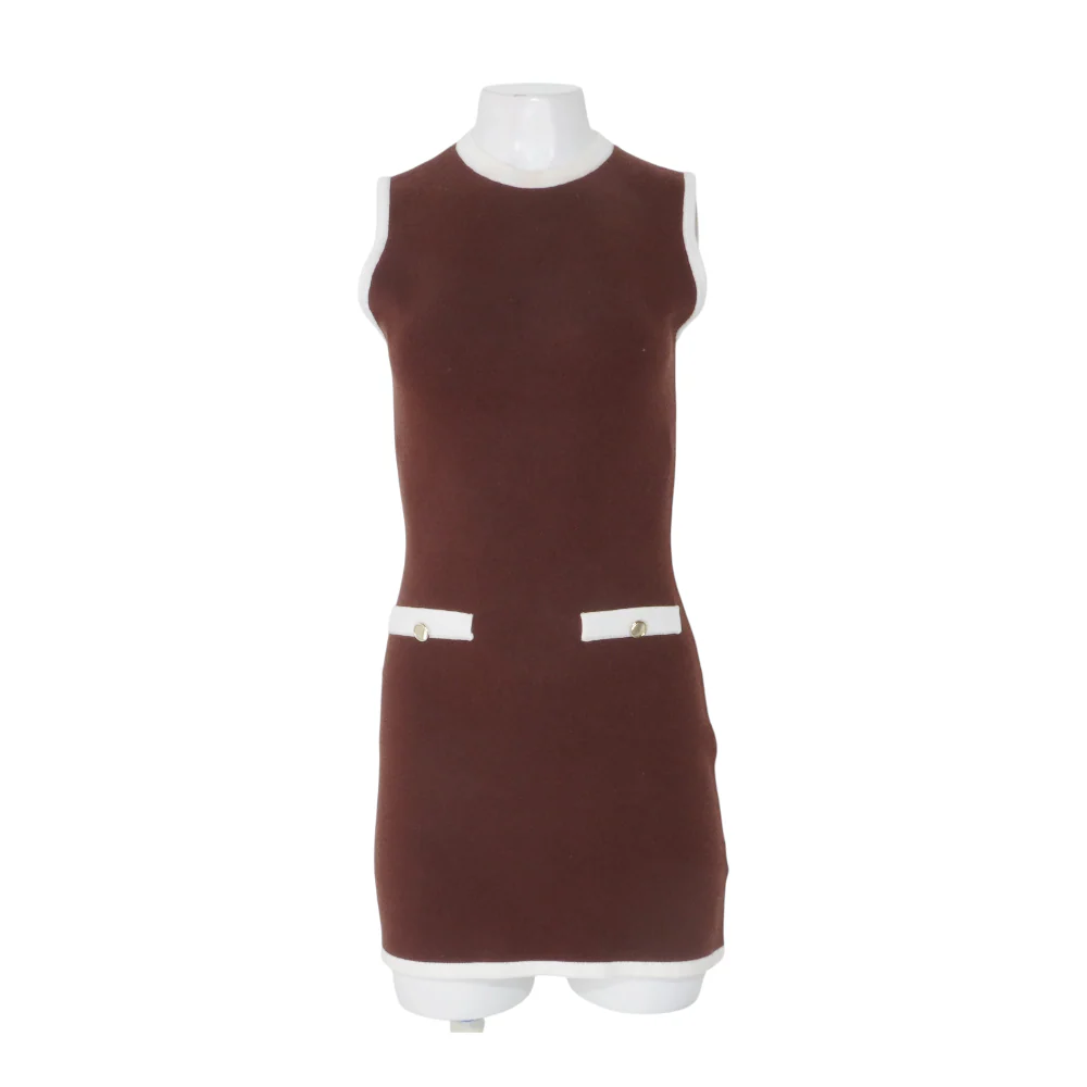 Brown Mini Dress
