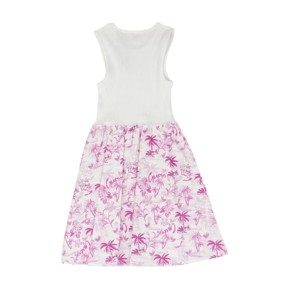 White Color Block Dress - Image 2