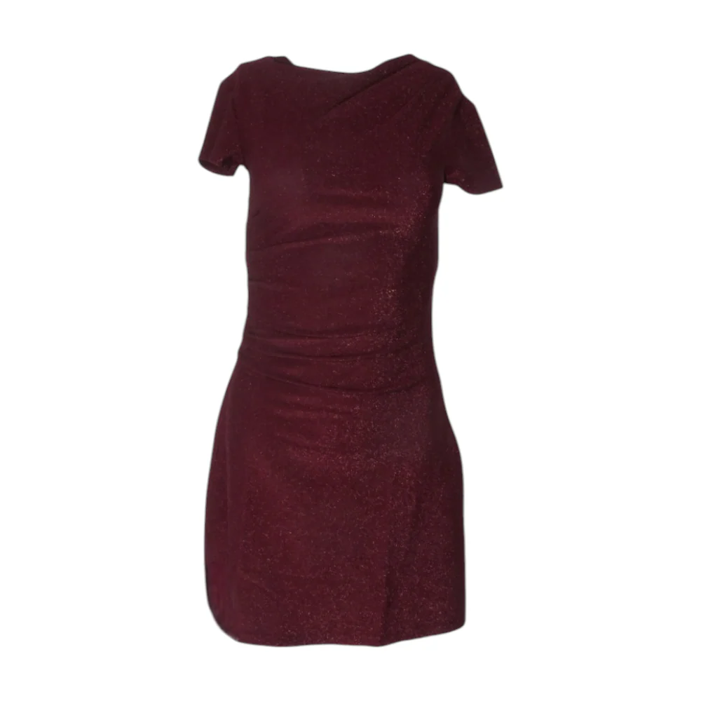 Maroon Mini Dress