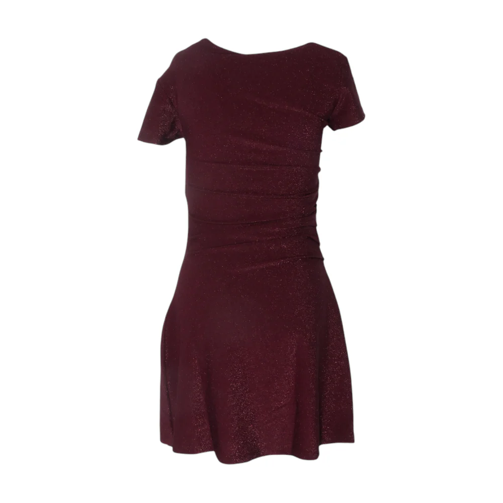 Maroon Mini Dress - Image 2