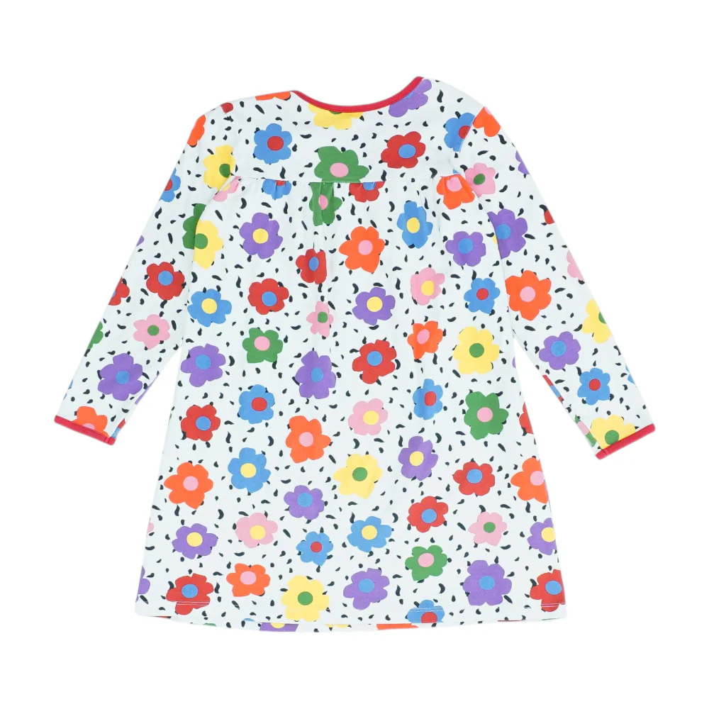 Multi Floral Dress - Image 2