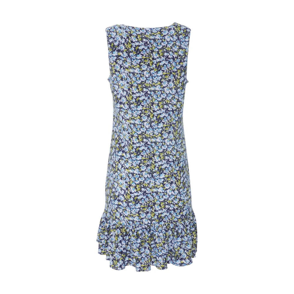Blue Floral Midi Dress - Image 2