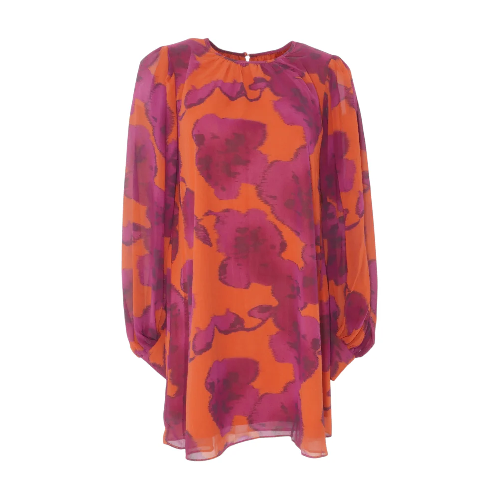 Multi Abstract Mini Dress