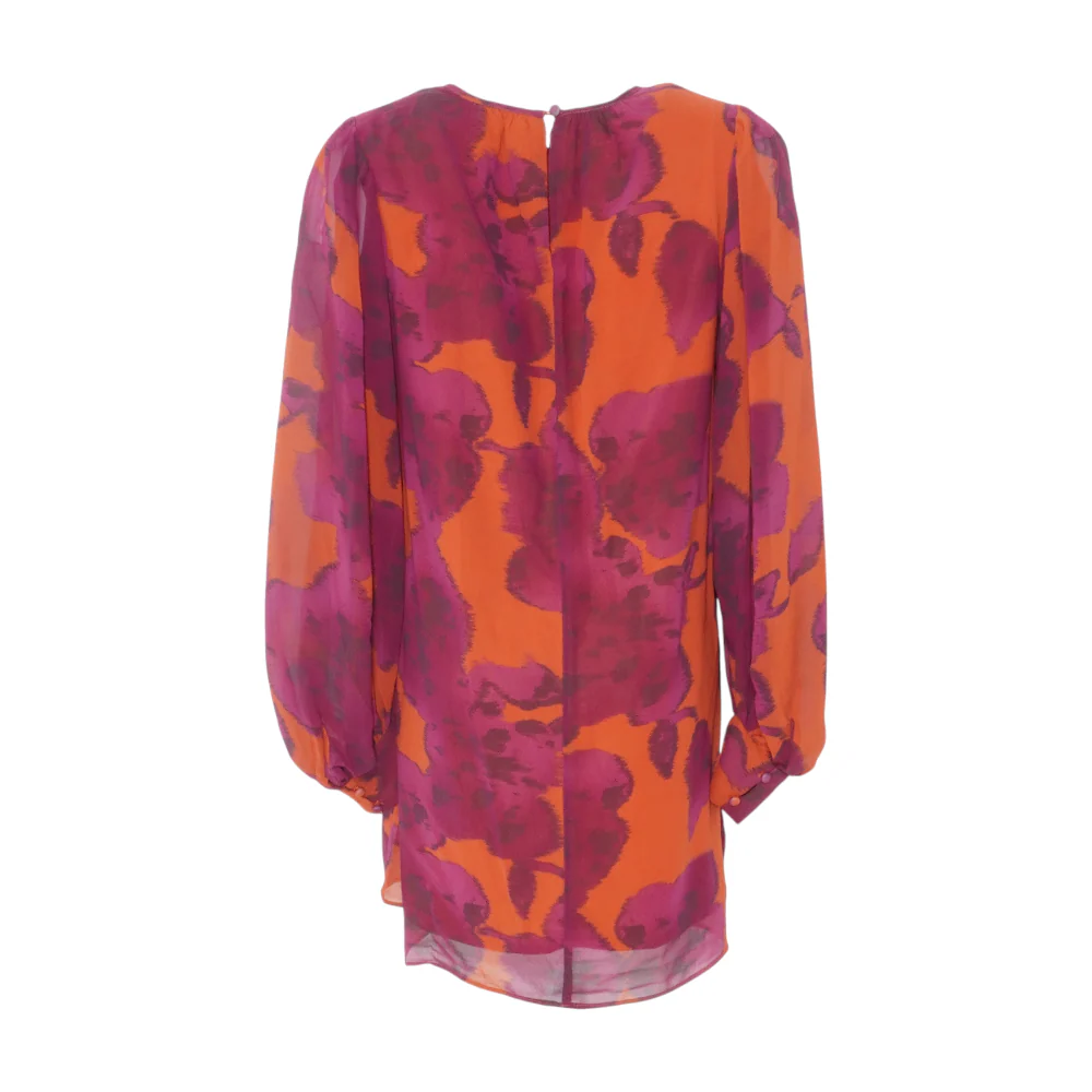Multi Abstract Mini Dress - Image 2