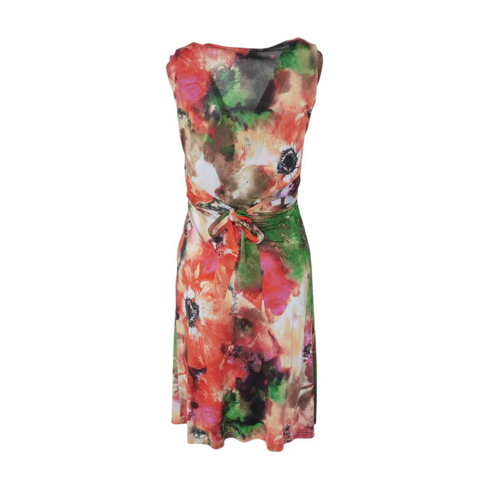 Multi Floral Midi Dress - Image 2