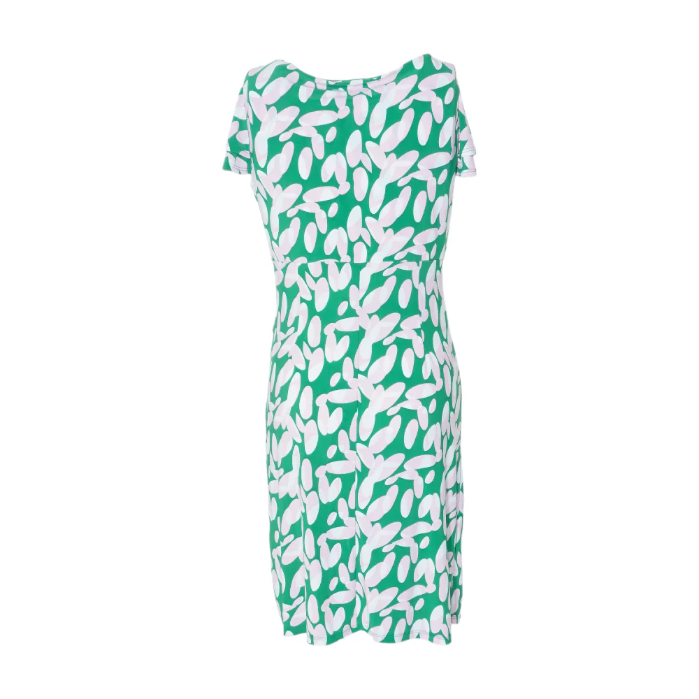 Green Graphic Midi Dress - Image 2