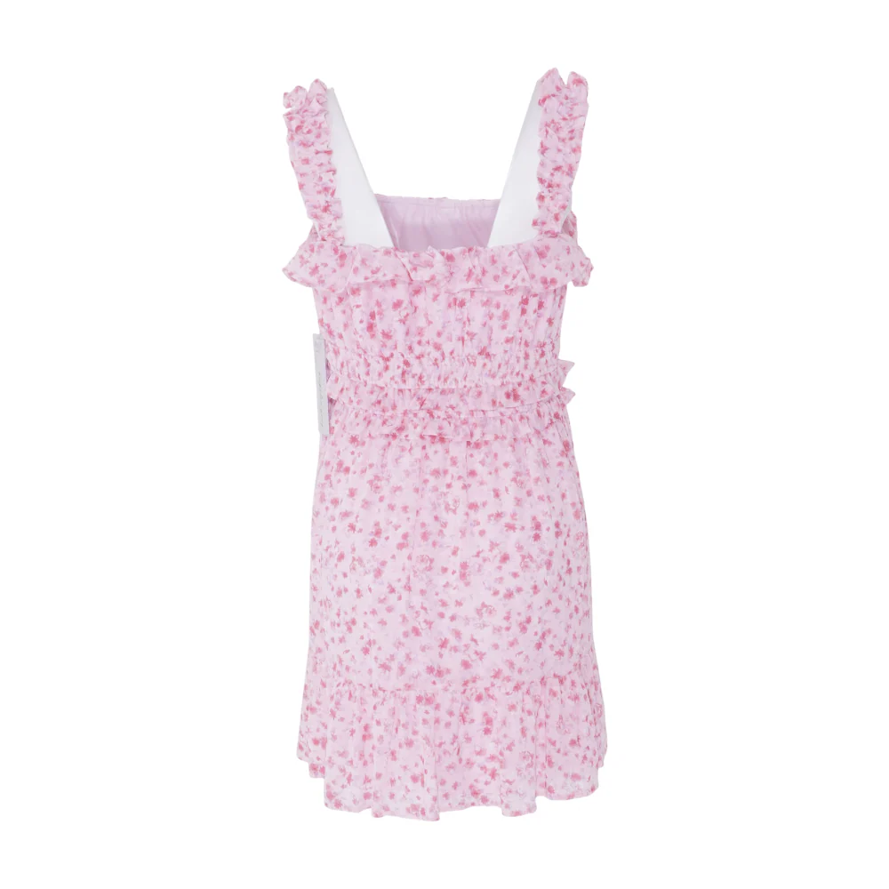 Pink Floral Mini Dress - Image 2