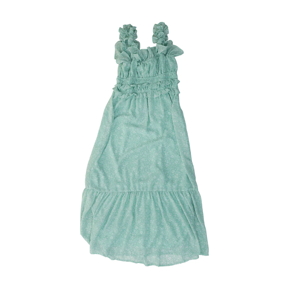 Green Floral Dress - Image 2