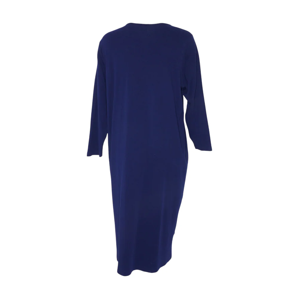 Navy Plus Midi Dress - Image 2