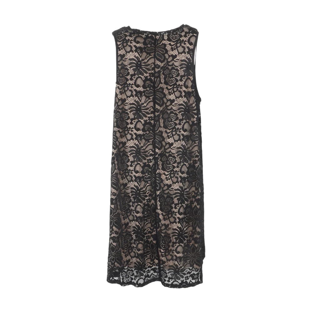Black Plus Mini Dress - Image 2