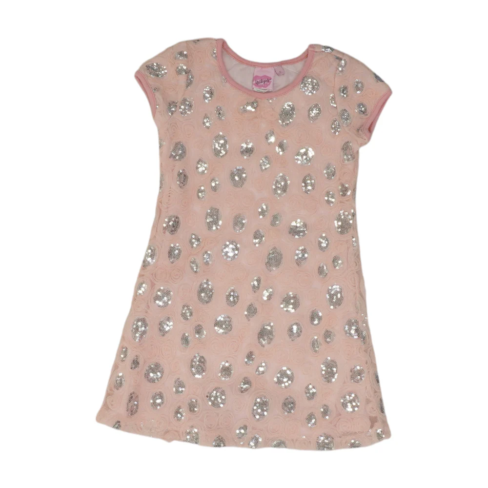 Pink Print Dress