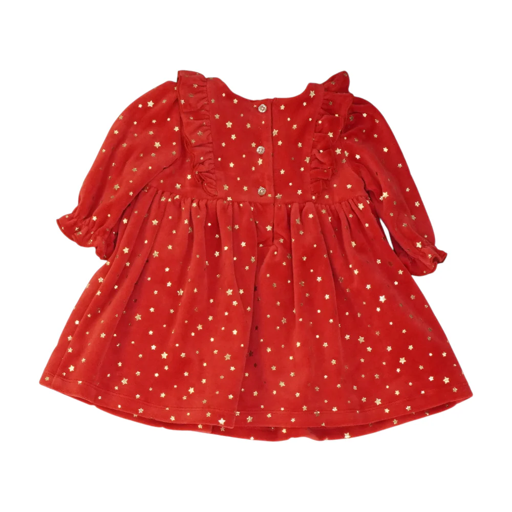 Red Print Dress - Image 2