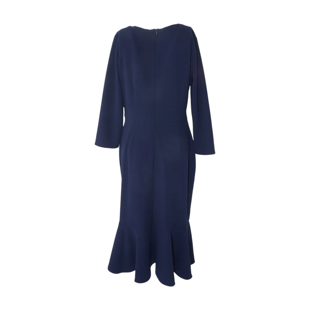 Navy Midi Dress - Image 2
