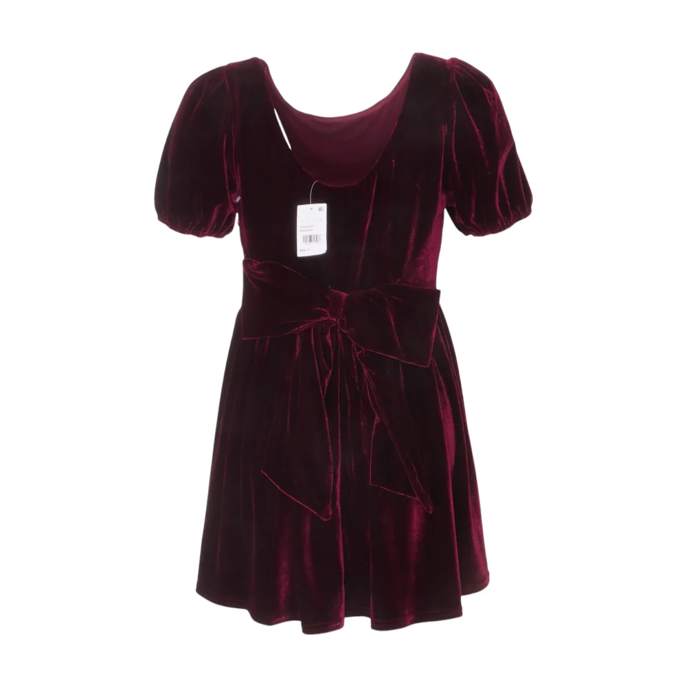 Maroon Mini Dress - Image 2