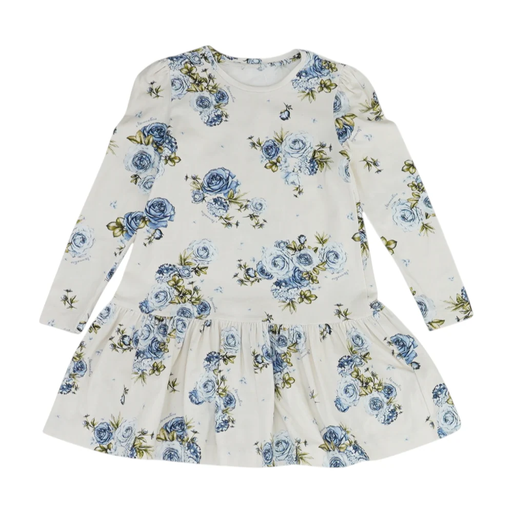 Cream Floral Dress